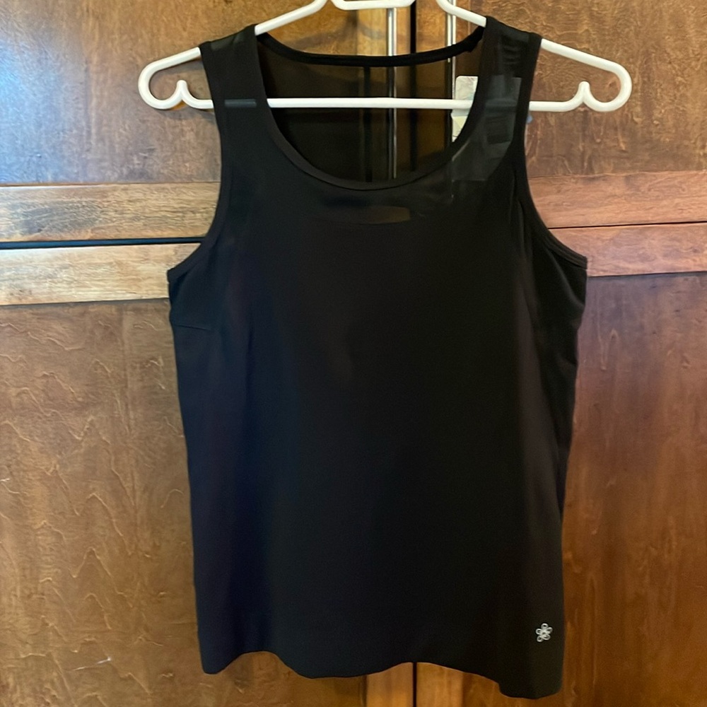 Tuff athletics black tank.